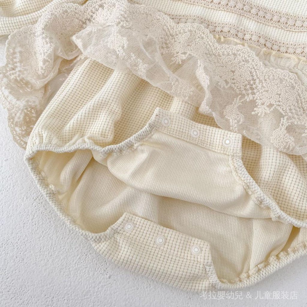 Mới Áo Liền Quần Tay Dài Phong Cách Công Chúa Thời Trang Mùa Thu 2023 Cho Bé Gái