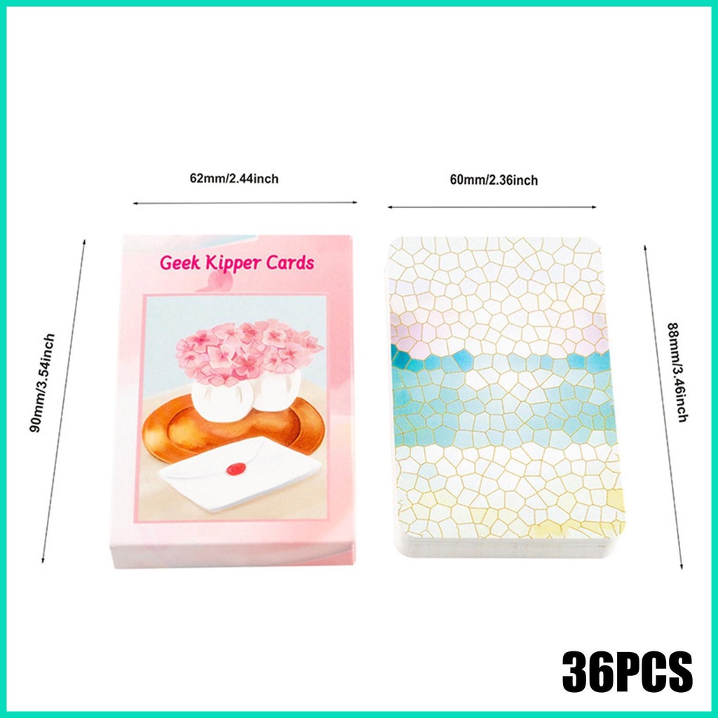 Bộ 36 Thẻ Bài Trò Chơi Orcer city kipper oracle Hiện Đại