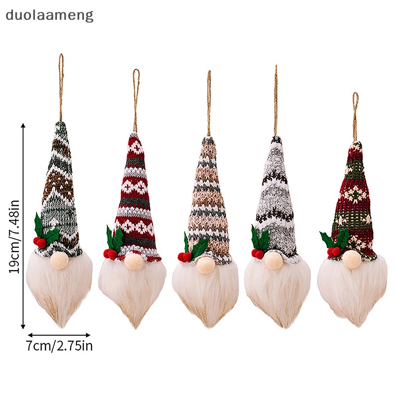 1 Búp Bê Nhồi Bông Hình Rừng Giáng Sinh Phát Sáng Trang Trí Cây Thông