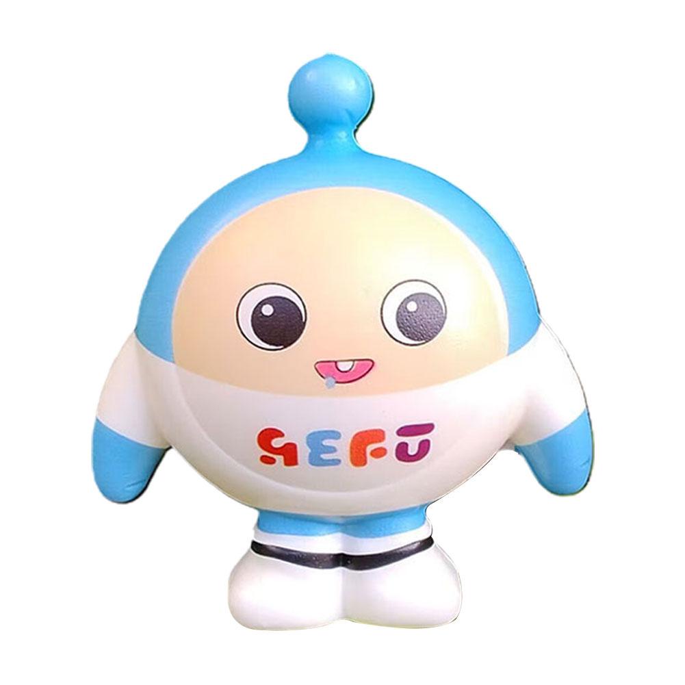 Đồ Chơi Nắn Bóp Đàn Hồi Giảm Stress Hình Quả Trứng Hoạt Hình h9l8