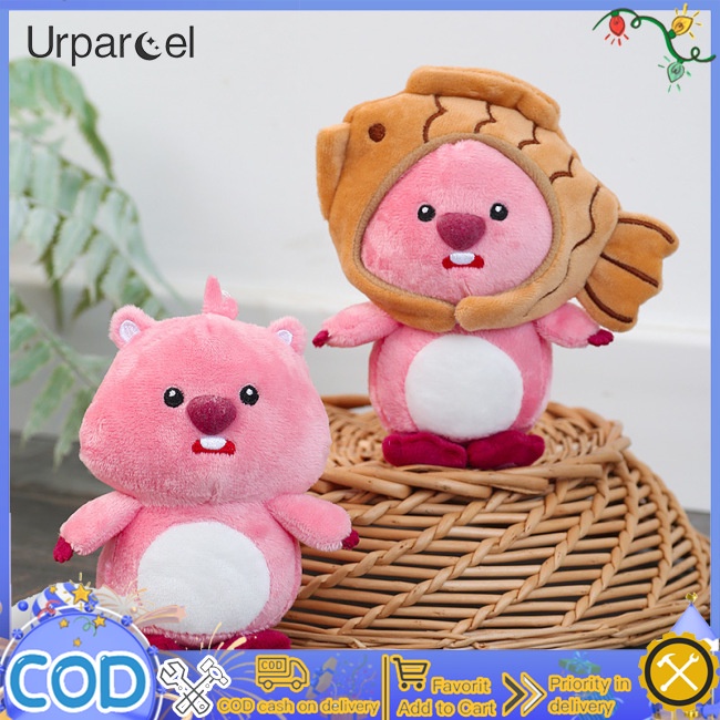 Loopy Búp Bê Nhồi Bông Tai Thỏ taiyaki Dễ Thương Dùng Trang Trí Phòng Ngủ