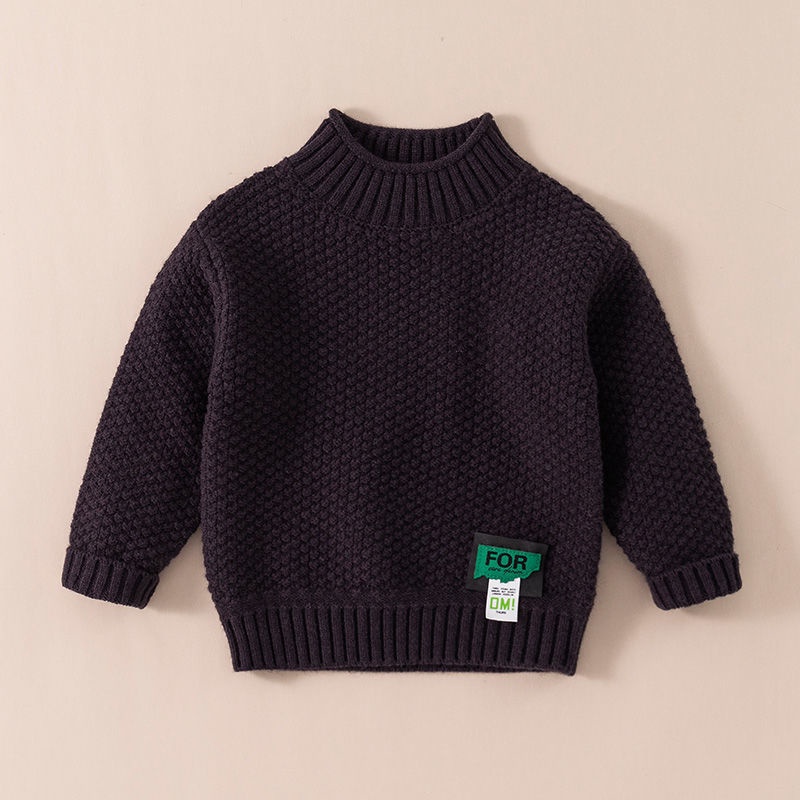 Áo sweater Dệt Kim Dày Dặn Thoải Mái Phong Cách Mới 2023 Cho Bé Trai / Bé Gái