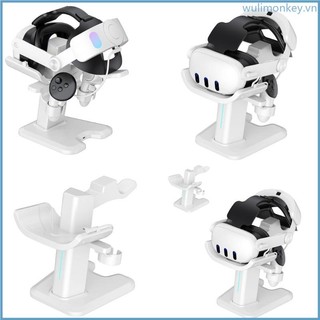 Giá đỡ sạc tai nghe / kính thực tế ảo có đèn led hiển thị dành cho quest 3 vr