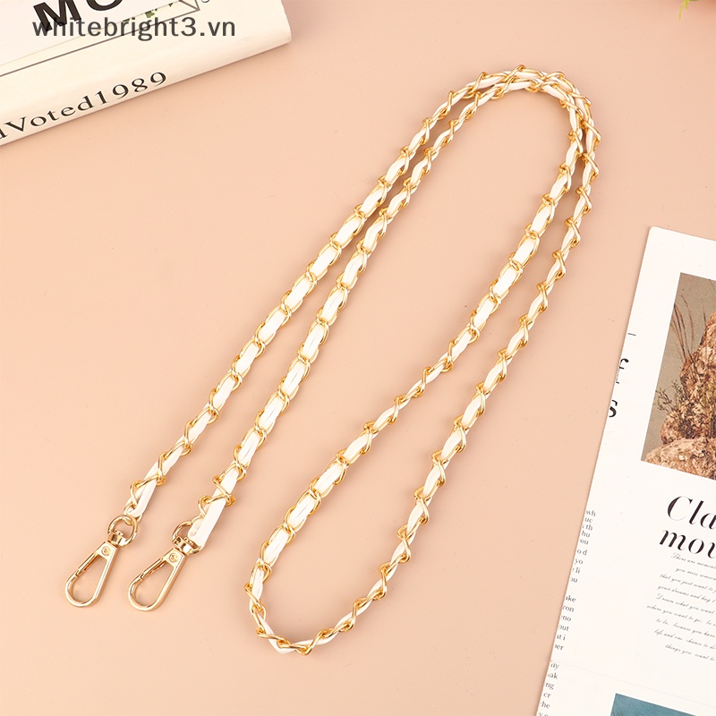 Dây Xích 120cm Bằng Da Thay Thế Chuyên Dụng Cho Túi Xách / Đeo Vai diy