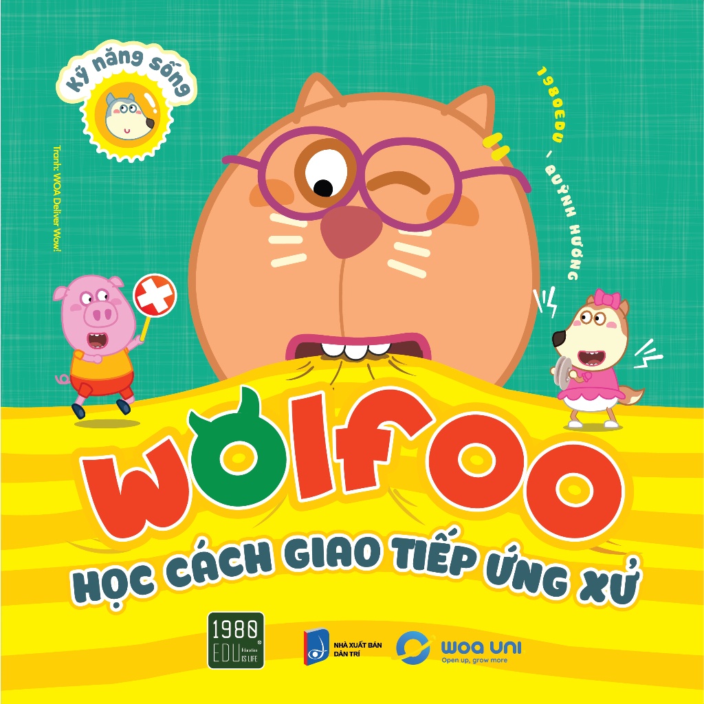 Sách - Wolfoo Học Cách Giao Tiếp Ứng Xử