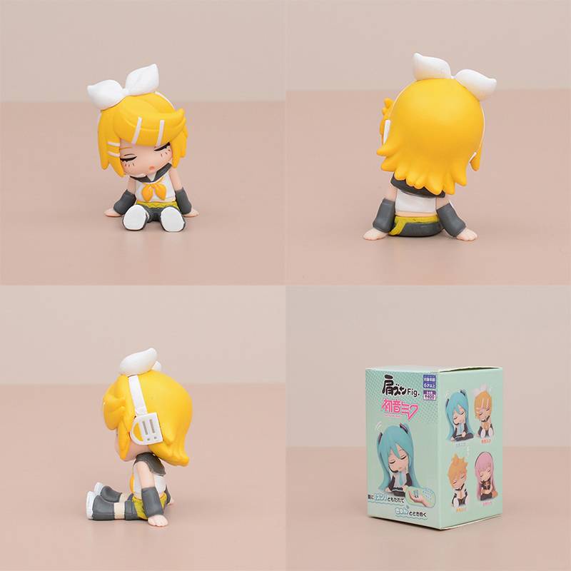 4 Mô Hình Nhân Vật hatsune miku Đang Ngủ Đáng Yêu