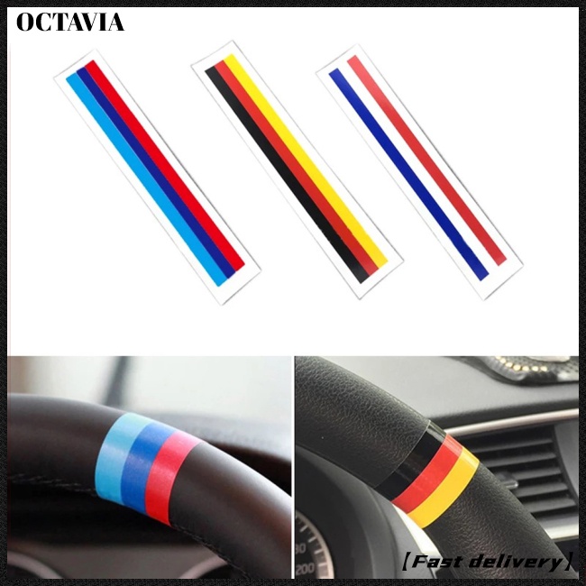 Miếng Dán Trang Trí Vô Lăng Xe Hơi Họa Tiết Cờ Các Nước j02