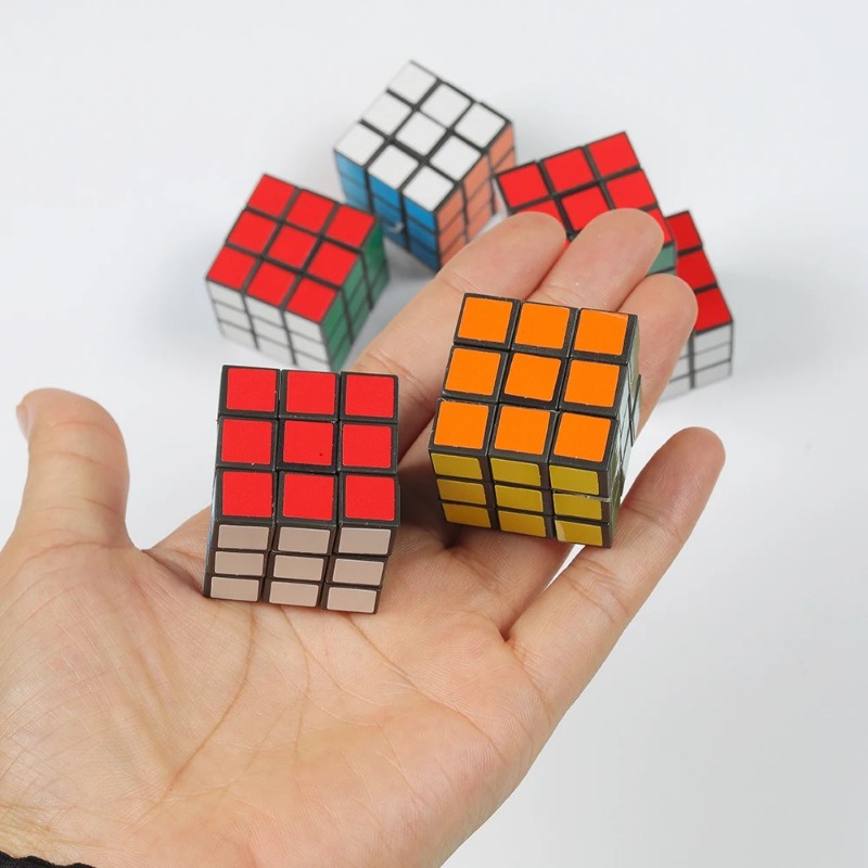 Khối Rubik 3cm Đồ Chơi Rèn Luyện Trí Thông Minh