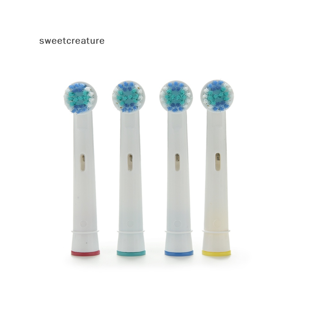 Set 4 Đầu Bàn Chải Đánh Răng Điện eb17-4 Thay Thế Cho braun oral b white