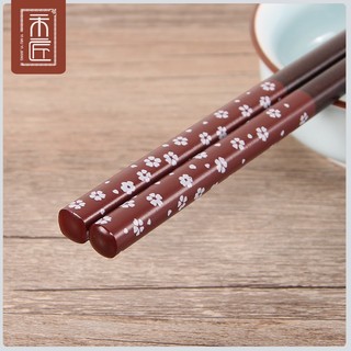 Set 5 Đôi Đũa Gỗ Phong Cách Nhật Bản