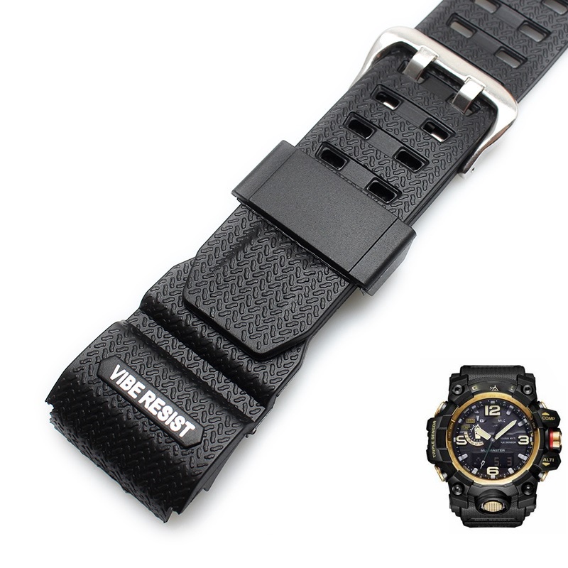 Dây Đeo Thay Thế Cho Đồng Hồ casio g-shock gwg-1000 Kiểu Dáng Đơn Giản Trẻ Trung 10504384 Dây Đeo Nhựa Màu Đen Cho Đồng Hồ gwg1000