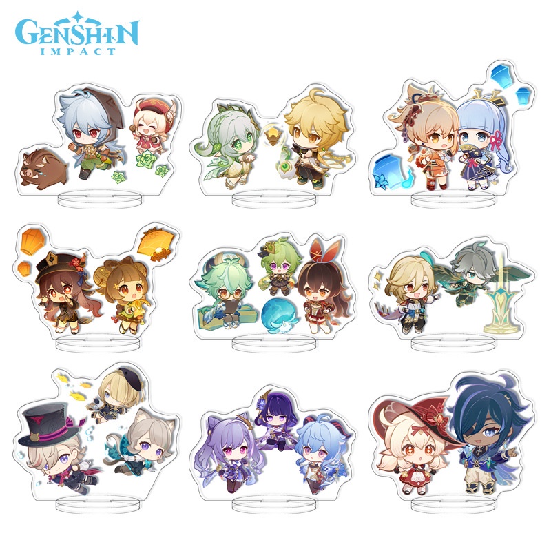 Genshin Giá Đỡ Mô Hình Nhân Vật lyney lynette Bằng acrylic