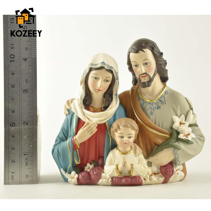 KOZEEY Mô Hình Tượng Điêu Khắc Bằng Tay Ấn Tượng Dùng Trang Trí