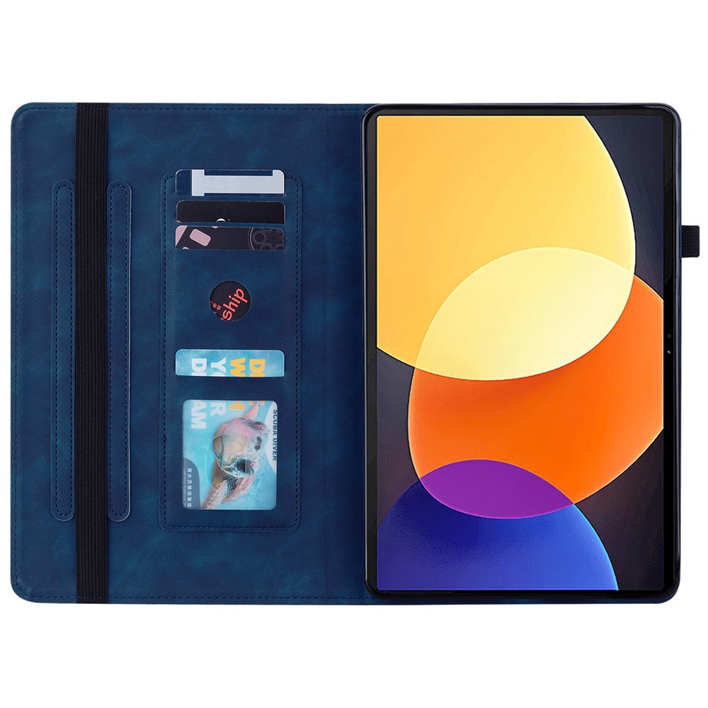 Bao Da Máy Tính Bảng Có Khóa Kéo Và Ngăn Đựng Thẻ Cho xiaomi pad 5 pro 12 4 inch mi pad 5 12.4 2022 Ốp