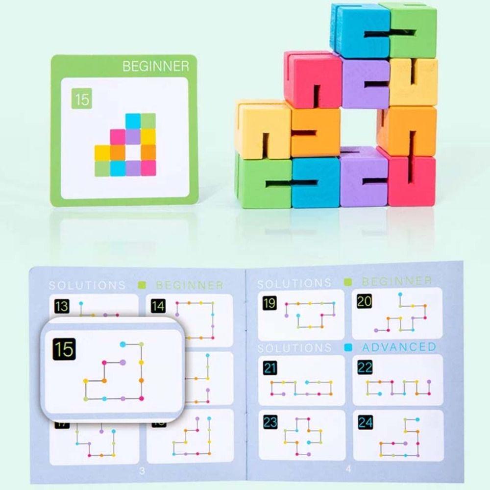 Dalton Bộ Đồ Chơi Ghép Hình 3d Bằng Gỗ Giúp Rèn Luyện Trí Não Cho Bé