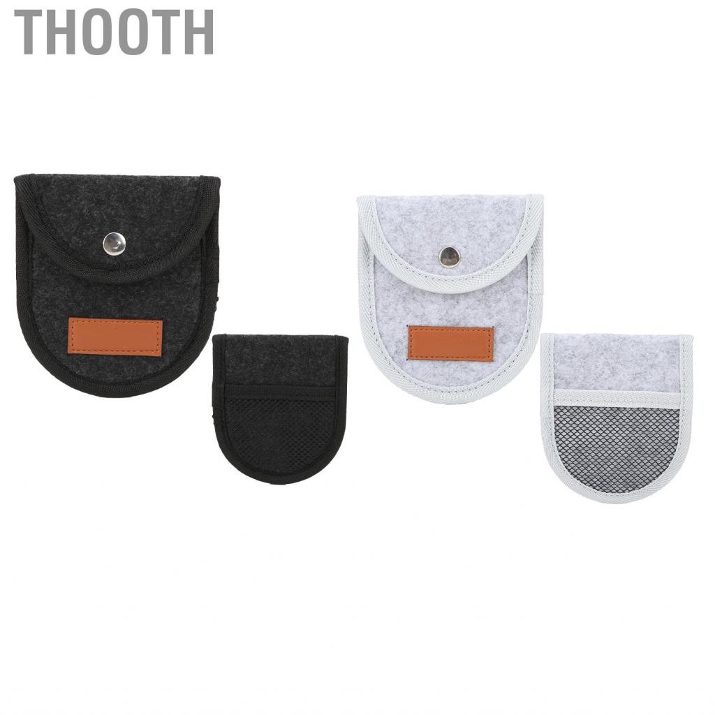 Thooth Guitar Pick Bag Plectrum Holder Case Storage Pouch for Electric Gift fe