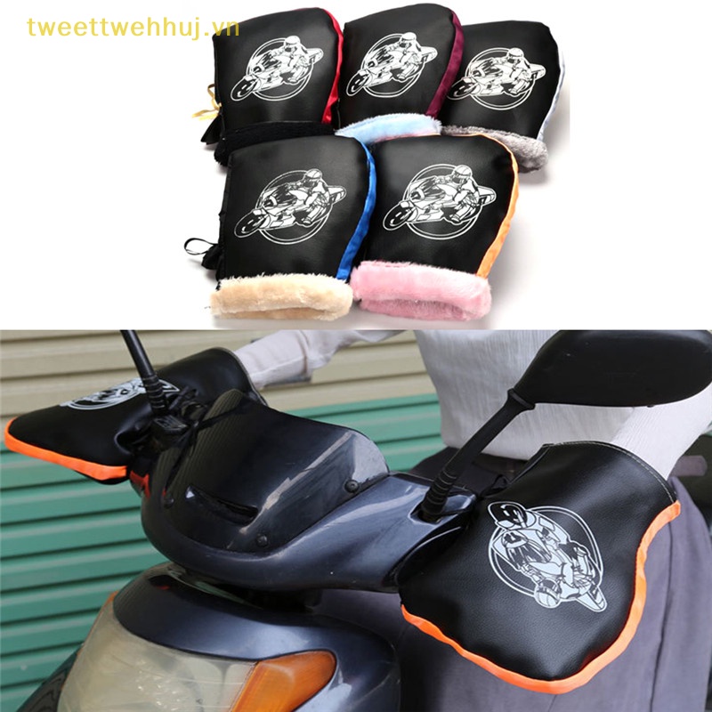 Tweehuj Găng Tay Lái Xe Máy Giữ Ấm Mùa Đông Chống Thấm Nước unisex vn