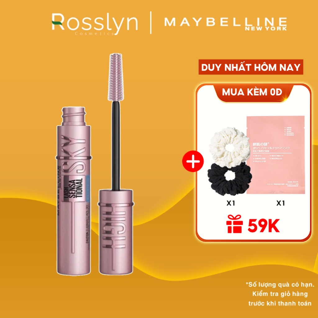 Mascara Làm Dài và Dày Mi Lash Sensational Sky High Maybelline New York Waterproof 6ml Rosslyn MB000013