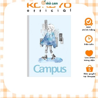 Vở kẻ ngang tie dye 80 trang campus nhà cam
