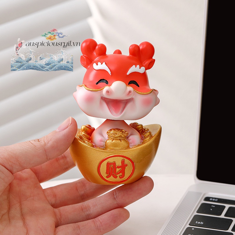 Tượng Rồng Năm Mới 2024 Để Bàn Trang Trí