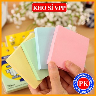Giấy nhớ vuông sắc màu, giấy ghi chú dán E256