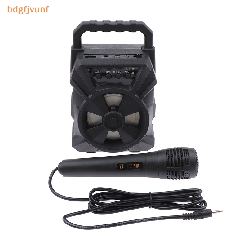 Loa Bluetooth Không Dây bdgf karaoke Có Micro Chất Lượng Cao