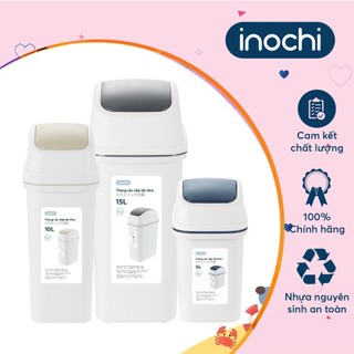 Thùng rác nắp lật Inochi - Hiro 5L/10L/15L (kèm ruột)