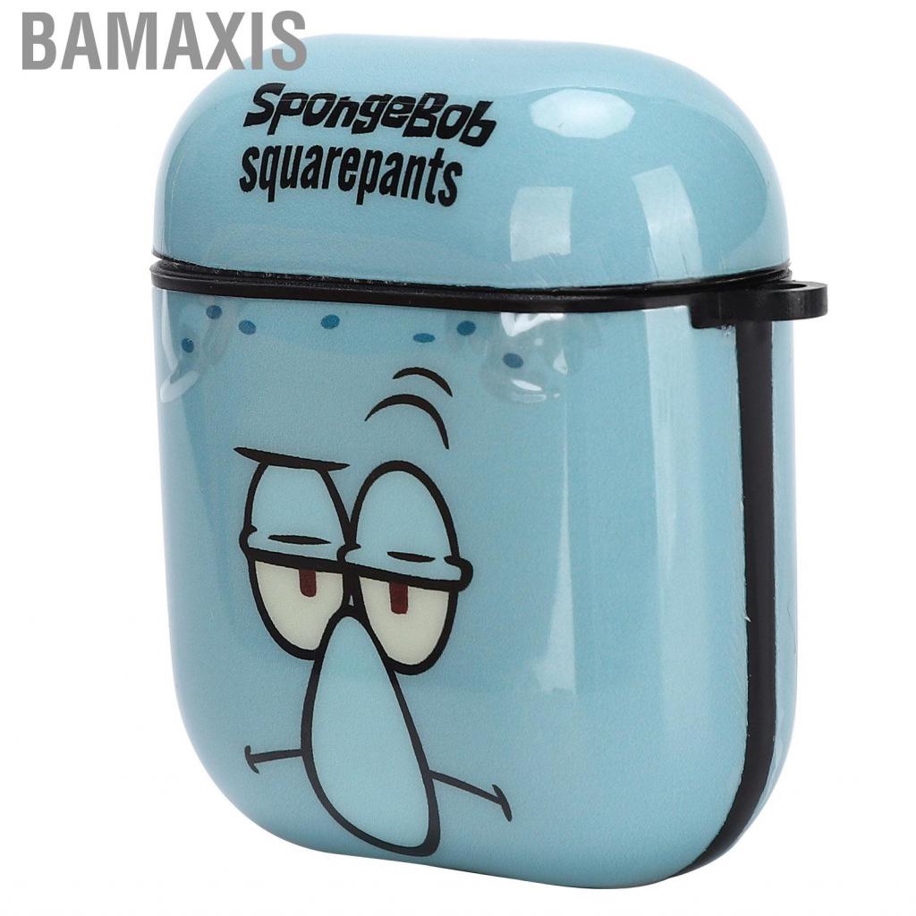Bamaxis Case  Portable Durable Safety Protection Unique Pattern Shockproof ABS Protective Cover for IOS Earbud 2