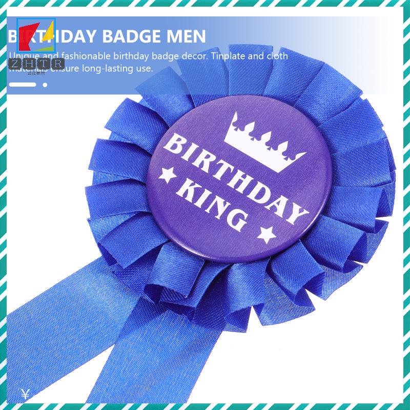 Ghim Cài Áo Trang Trí Tiệc Sinh Nhật