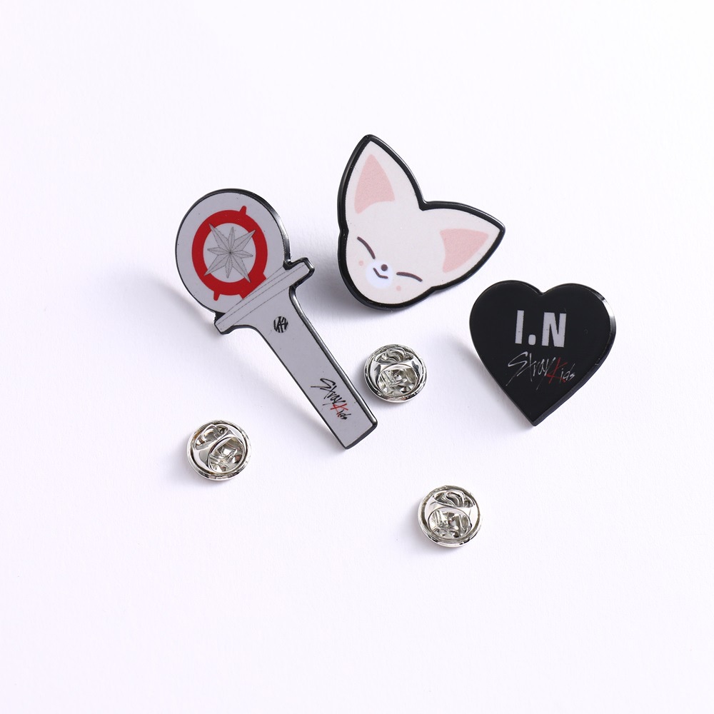 Set 3 Thanh Ghim Cài Áo Hình kpop straykids skz critters