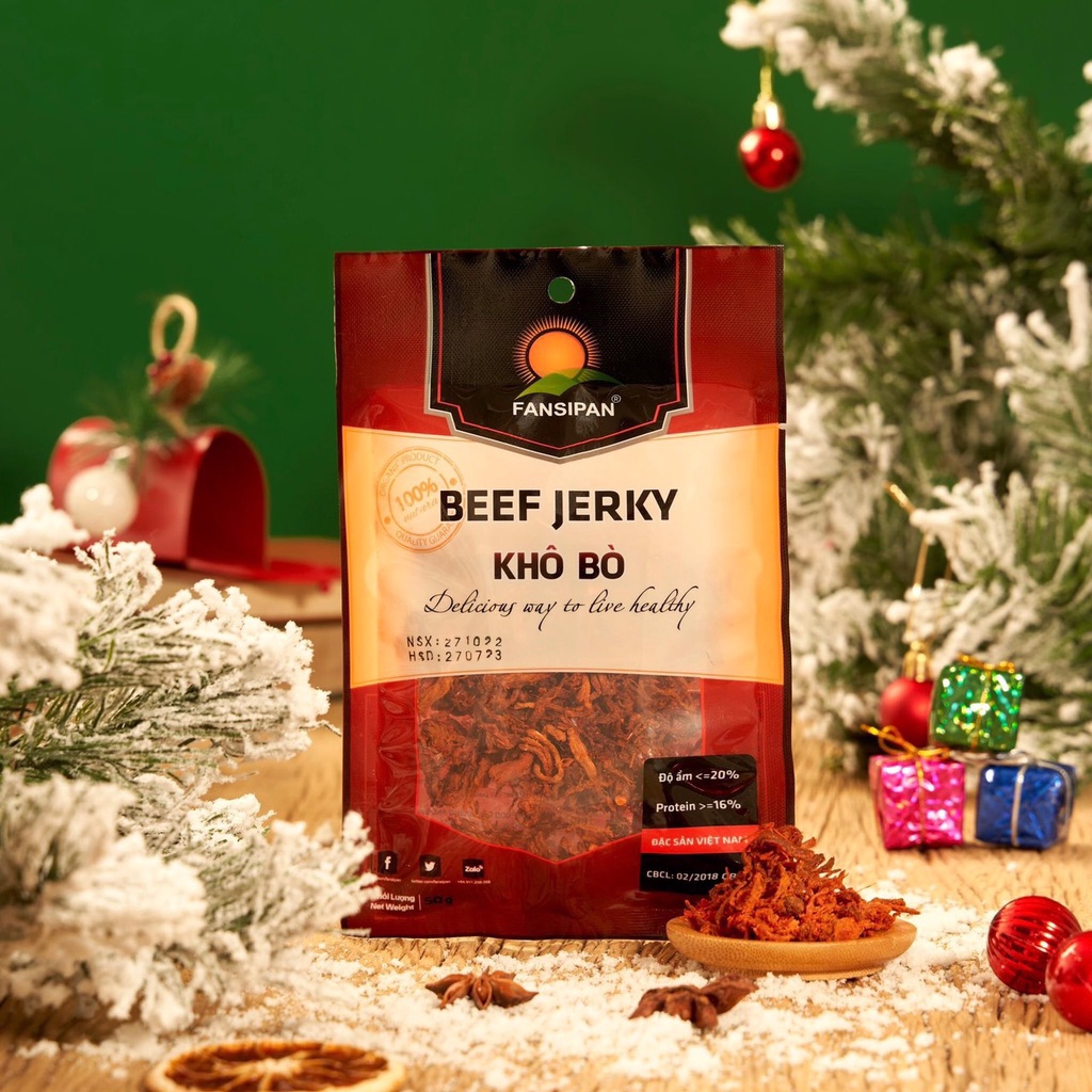 Thịt bò khô sợi Thanh Huyền 125g loại ngon đặc biệt