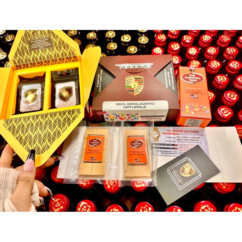 ĂN Giảm Cân VIÊN NGẬM SINH TỒN  12 Ô : ăn Thay bữa Chính Giảm cân