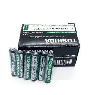 Pin tiểu nhỏ AAA Toshiba 20 viên 40 viên pin hàng chuẩn giá rẻ