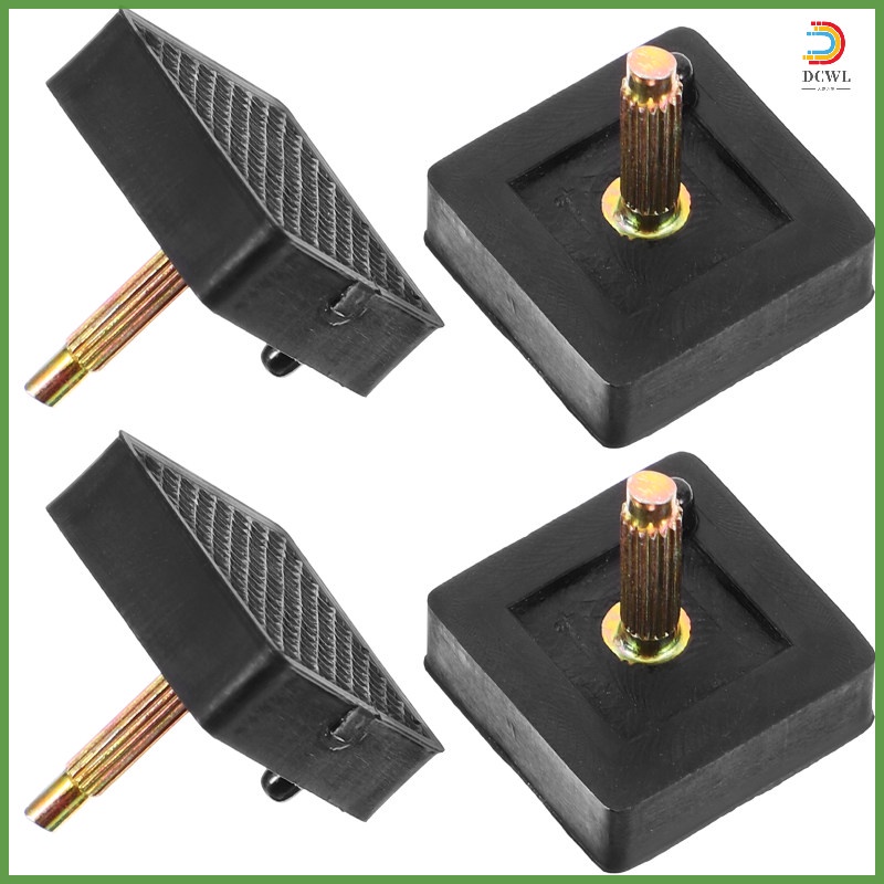 Set 2 Cặp Nút Vuông Thay Thế Cho Giày Cao Gót dachwanli