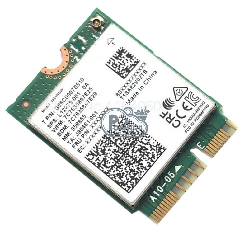 Thẻ wifi Không Dây Cho intel 9461ngw ac 9461 2.4g / 5g Băng Tần Kép 802.11ac m2 key e cnvi bluetooth 5.0