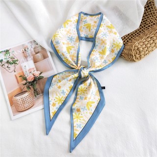 Mới Khăn Choàng Cổ Dài Bằng Lụa Mỏng Thời Trang Thu Đông Dành Cho Nữ