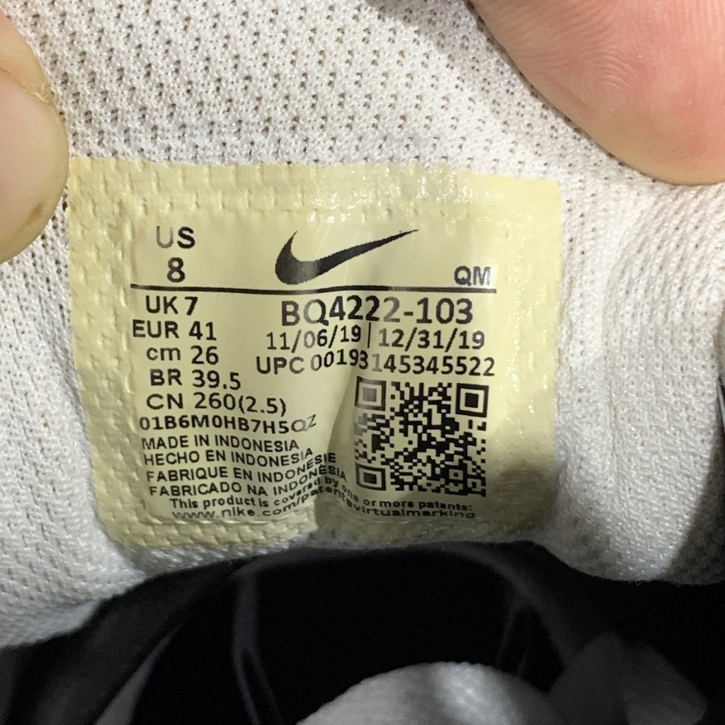 2hand Giày Nike Court Royale AC White Black BQ4222 103 SIZE 41 PVN9635