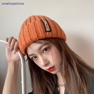Mũ len beanie màu trơn mềm mại giữ ấm mùa đông cho nam nữ