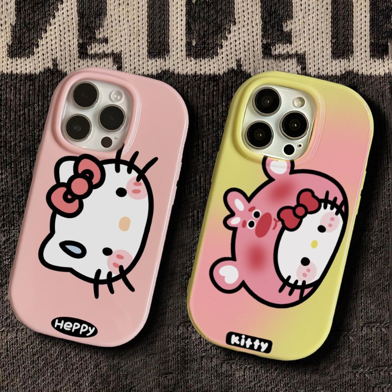 Ốp Điện Thoại Mềm Chống Rơi Họa Tiết hello kitty Cho Iphone 15 13 14promax 12 11