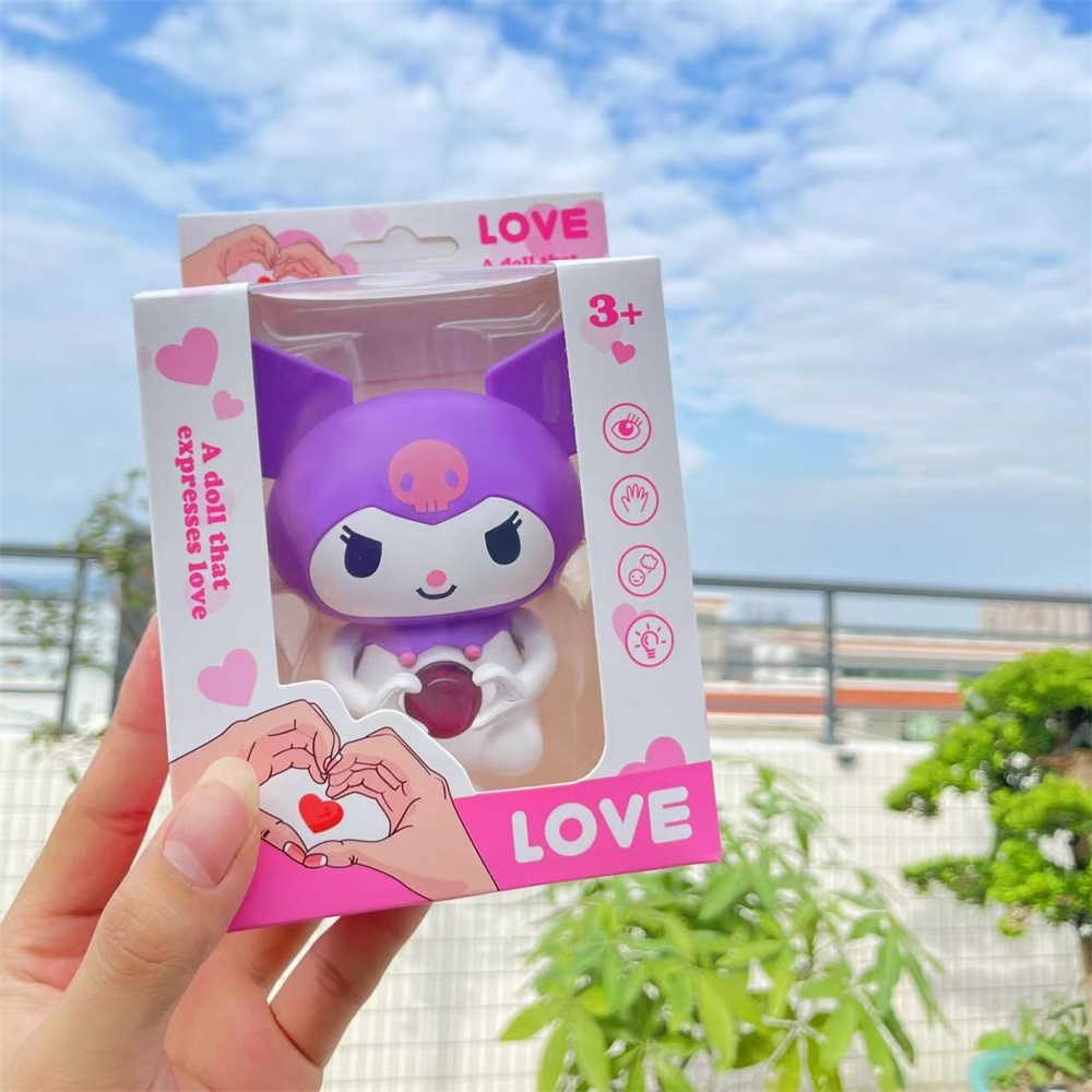 Sanrio kuromi cinnamoroll Trái Tim Sáng Tạo Có Thể Nói "i love you" Cho Bạn Gái Ngày Lễ Tình Nhân