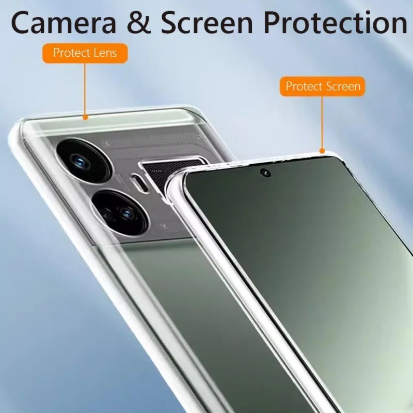Trong Suốt Ốp Điện Thoại Silicon Mềm Chống Sốc Cho realme 11 pro + 11x 5g gt5 gt neo 5 se