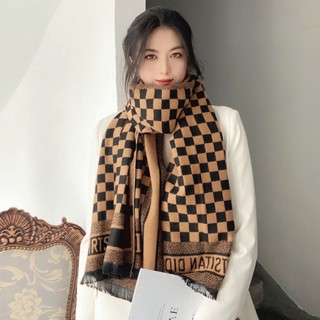 Mới Khăn Choàng Cổ Chất Liệu cashmere Dày Dặn Ấm Áp Thời Trang Thu Đông