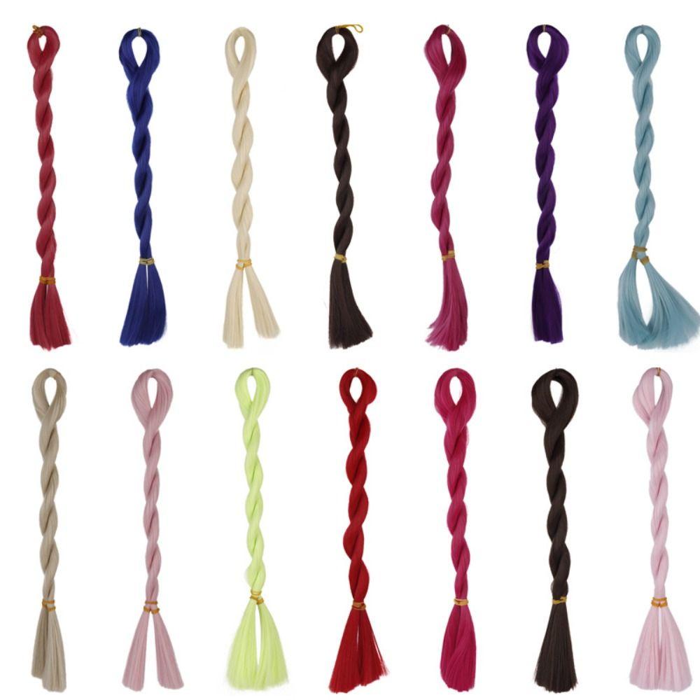 Bộ Tóc Giả Dài Búp Bê bjd Bằng cotton Dễ Thương diy