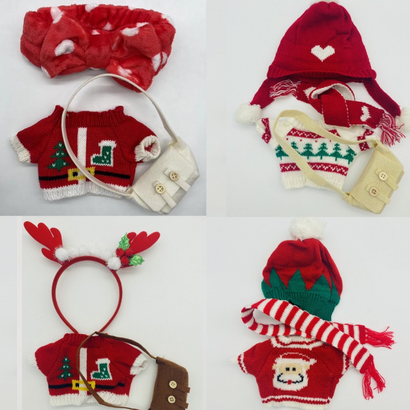 Mới Bộ Quần Áo Giáng Sinh Cho Búp Bê 30cm
