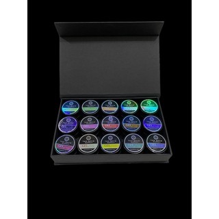 Sét Gel vẽ 15 màu vẽ hoa văn,ren Gel, vẽ phong cảnh,bản tròn