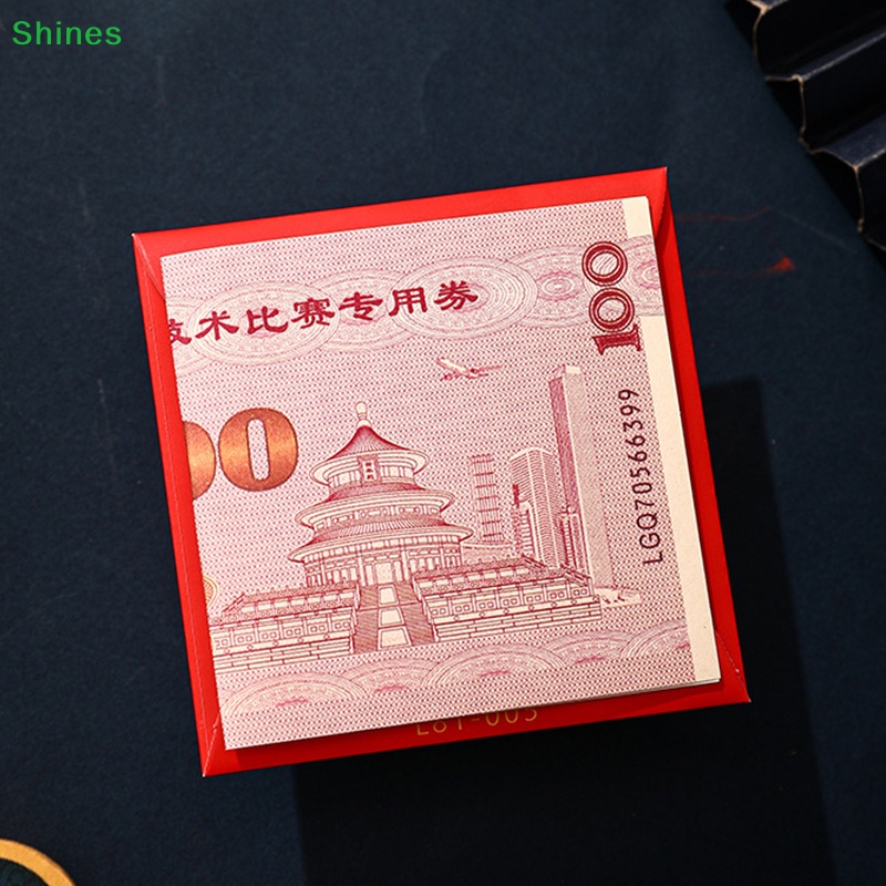 Bộ 6 Bao Lì Xì Năm Mới 2024 Họa Tiết Rồng Đỏ Hoạt Hình Phong Cách Trung Hoa