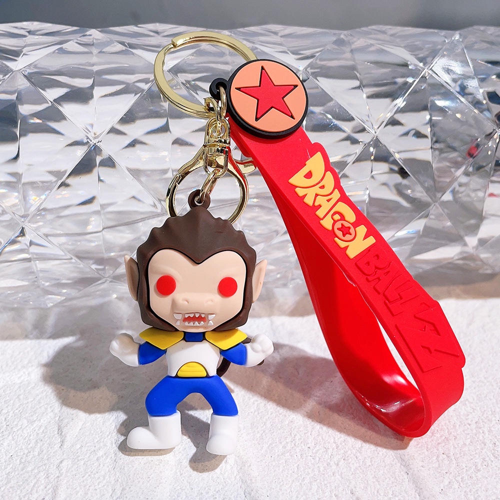 Móc Khóa Silicon Hình Nhân Vật goku Trong Phim Hoạt Hình dragon ball