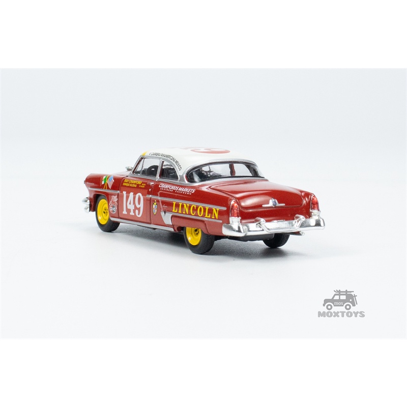 Mini gt Mô Hình Xe Hơi lincoln capri 1954 carrera Panama Tỉ Lệ 1: 64 #149 Xe Hơi Thiết Kế Độc Đáo Chất Lượng Cao
