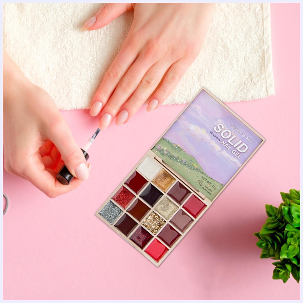 Gel Sơn Móng Tay 16 Màu Sắc Thời Trang