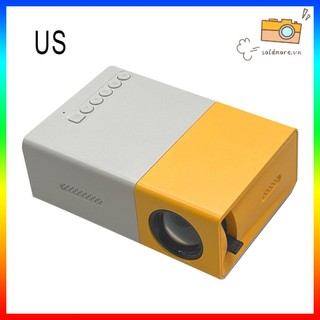 Máy chiếu cầm tay yg300 độ phân giải cao 1080p máy chiếu led đa giao diện